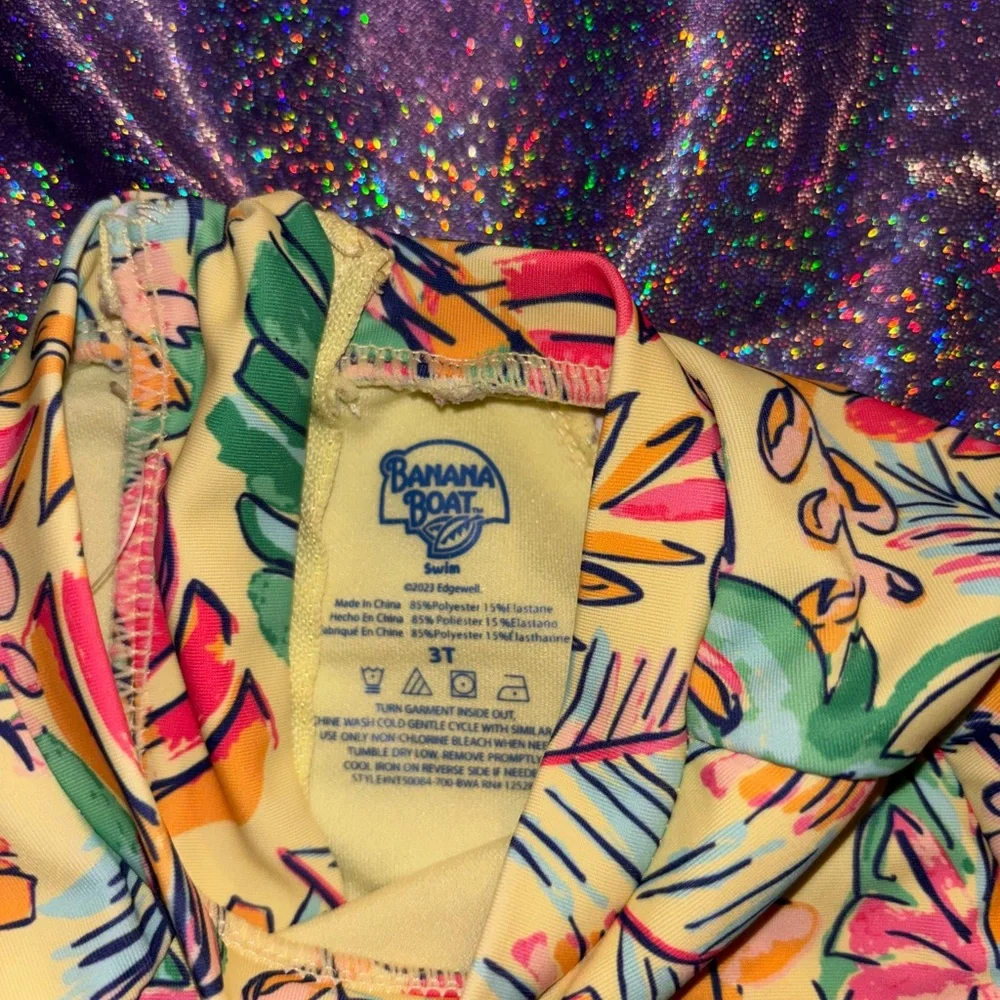 Floral Swimsuit Banana Boat